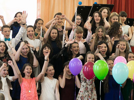 В детской музыкальной школе Ханты-Мансийского района прошел «Выпускной вечер»